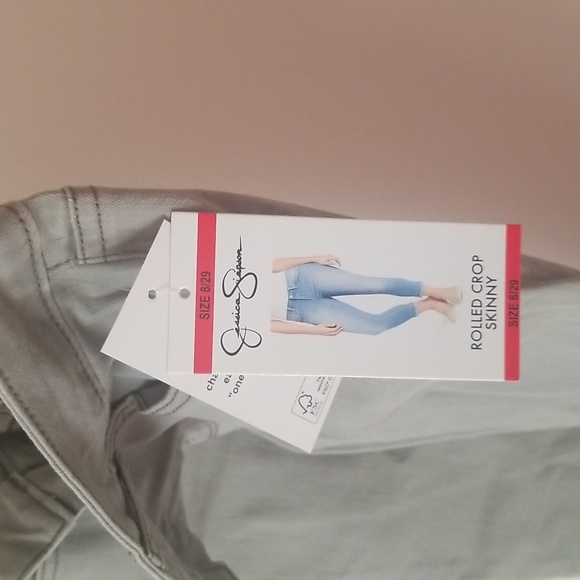 JESSICA SIMPSON Meadow Rolled Skinny Crop - Picture 5 of 5